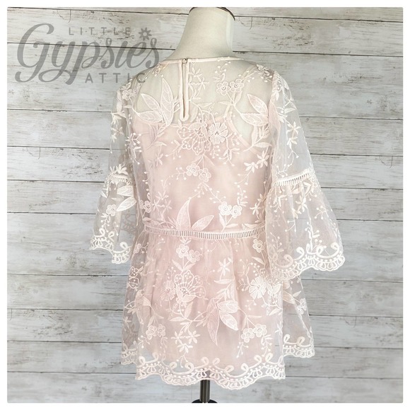 POL Fairy Angel 2 Piece Baby Doll Top - Picture 6 of 12